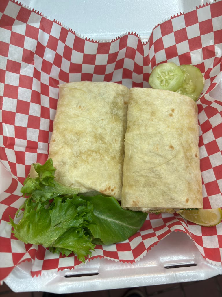 Tandoori Chicken Wrap