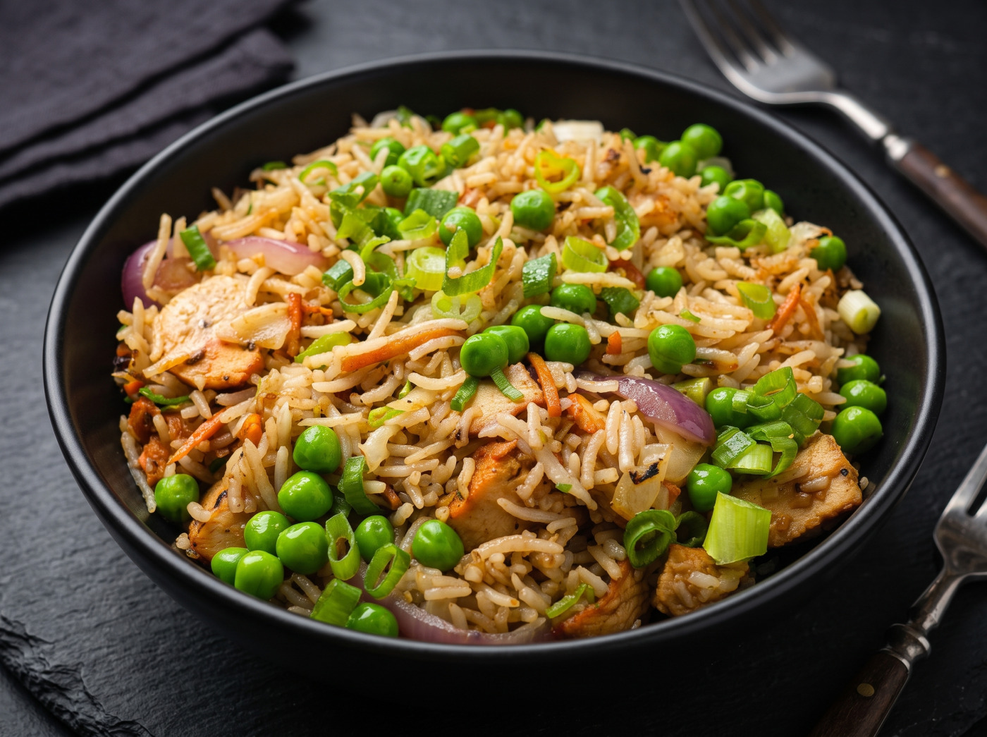Tandoori Chicken Fried Rice